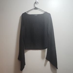 Disturbia Reinette Flute Sleeve Top